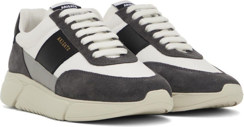 Axel Arigato Gray  White Genesis Vintage Sneakers - Picture 2