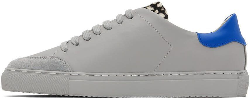 Axel Arigato Grey  Blue Clean 90 Triple Animal Sneakers - Picture 4