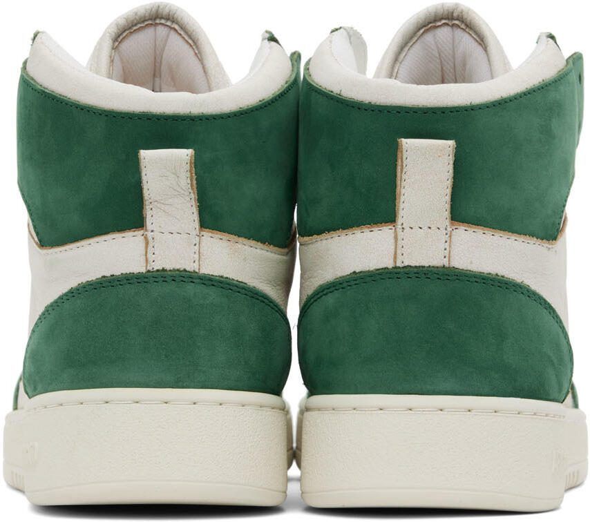 Axel Arigato Off-White  Green Dice Lo Hi Sneakers