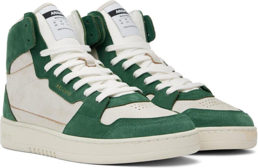 Axel Arigato Off-White  Green Dice Lo Hi Sneakers - Picture 2