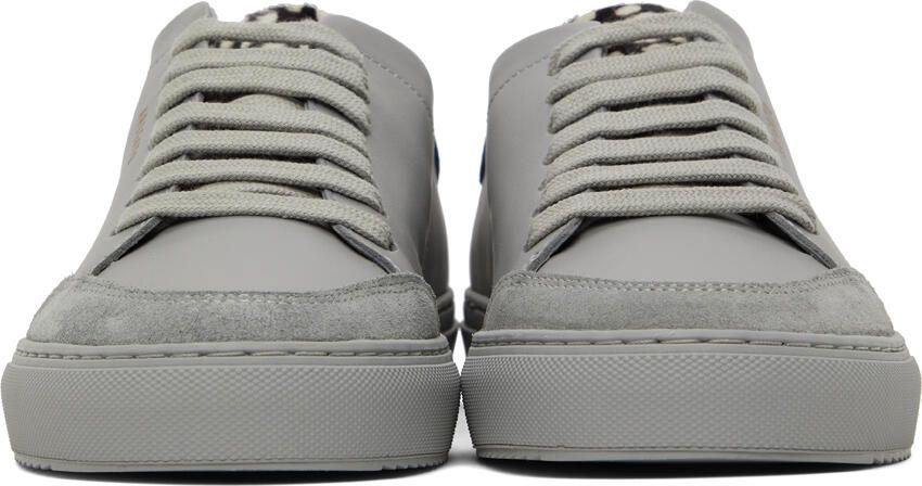 Axel Arigato Grey  Blue Clean 90 Triple Animal Sneakers - Picture 2