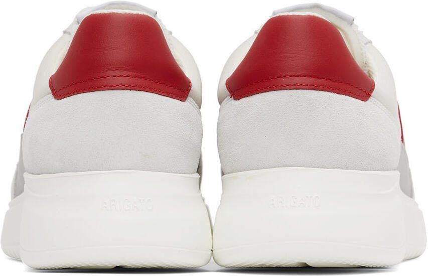 Axel Arigato Off-White  Red Genesis Vintage Runner Sneakers