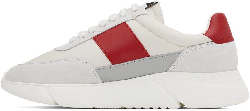 Axel Arigato Off-White  Red Genesis Vintage Runner Sneakers - Picture 3
