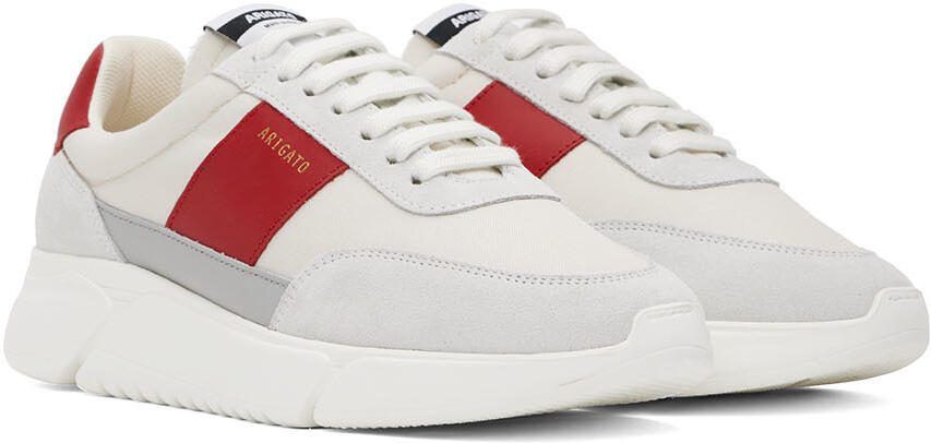 Axel Arigato Off-White  Red Genesis Vintage Runner Sneakers - Picture 2