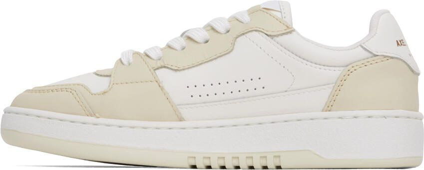 Axel Arigato White  Beige Dice Lo Sneakers - Picture 3