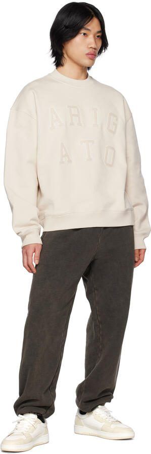 Axel Arigato White  Beige Dice Lo Sneakers - Picture 4