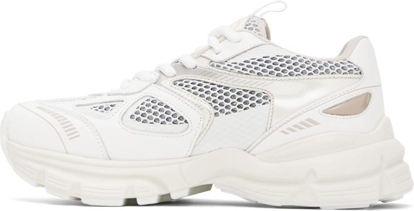Axel Arigato White  Beige Marathon Sneakers - Picture 3