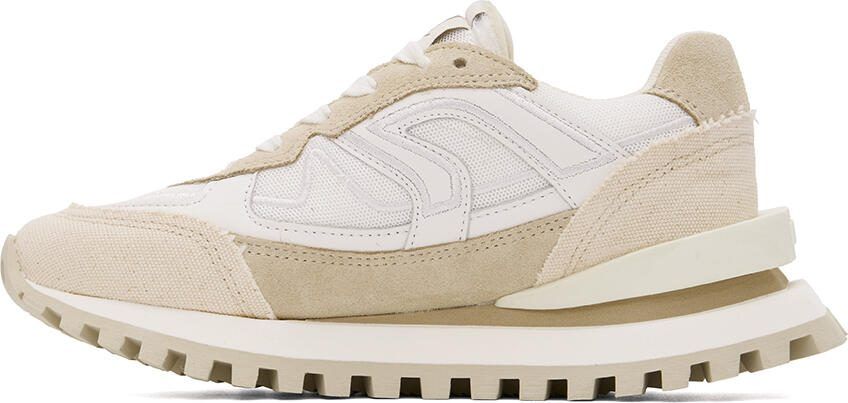 Axel Arigato White  Beige Sonar Sneakers - Picture 3