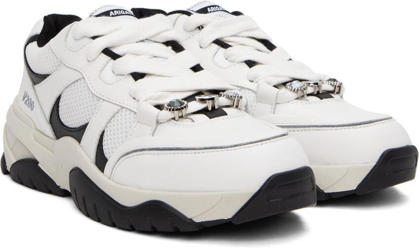 Axel Arigato White  Black Catfish Lo Sneakers - Picture 2