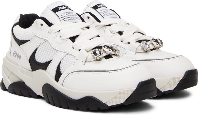 Axel Arigato White  Black Catfish Lo Sneakers - Picture 2