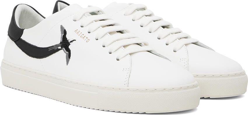 Axel Arigato White  Black Clean 90 Stripe B Bird Sneakers - Picture 4