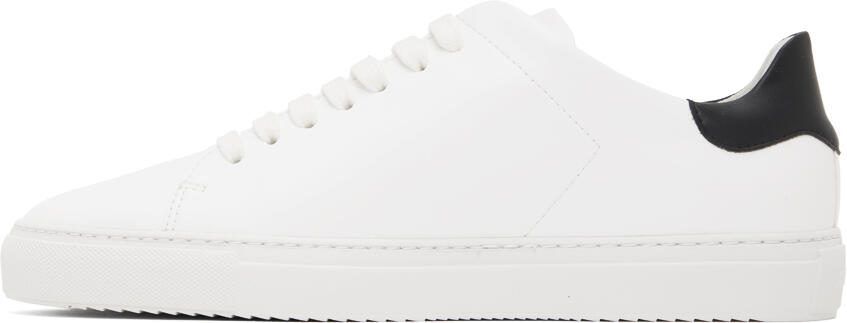 Axel Arigato White  Black Clean 90 Vegan Leather Sneakers - Picture 4