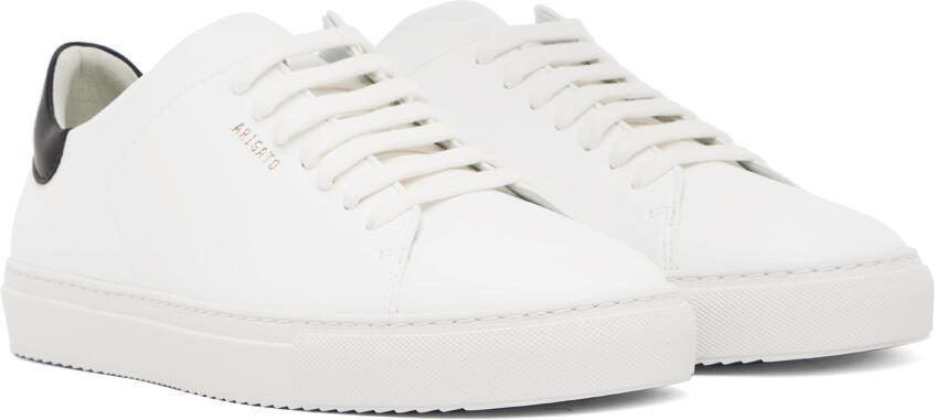 Axel Arigato White  Black Clean 90 Vegan Leather Sneakers - Picture 2
