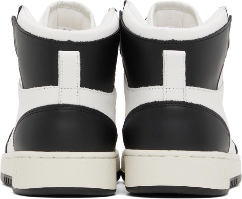 Axel Arigato White  Black Dice Hi Sneakers