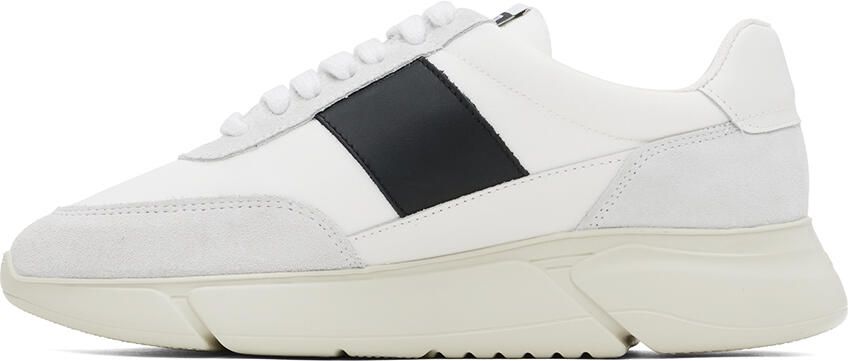 Axel Arigato White  Gray Genesis Vintage Runner Sneakers - Picture 5