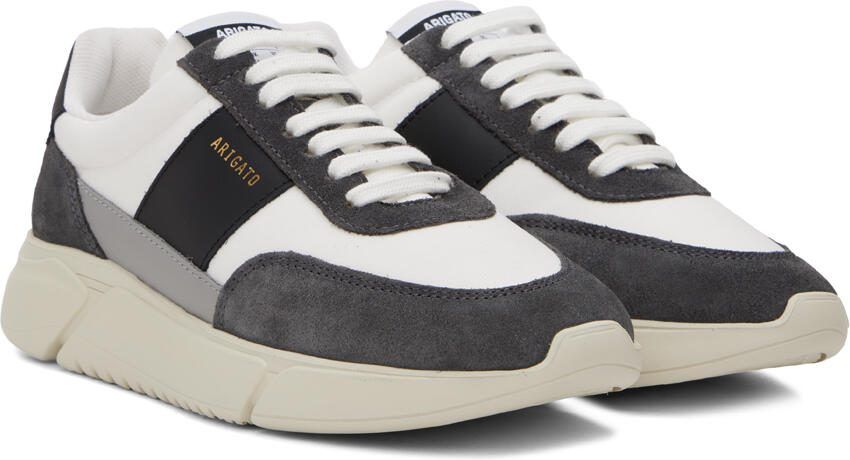 Axel Arigato White  Black Genesis Vintage Sneakers - Picture 2