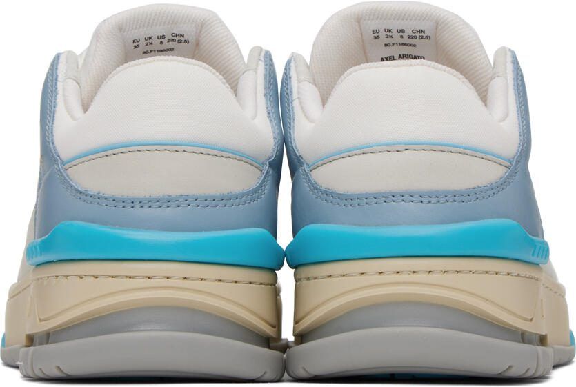 Axel Arigato White  Blue Area Lo Sneakers
