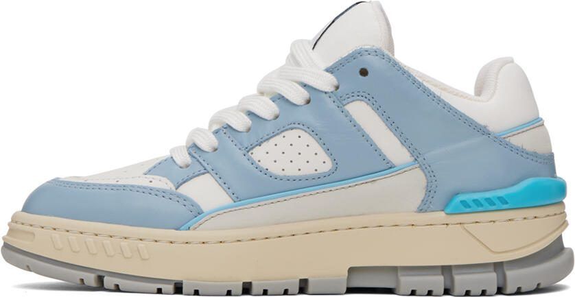 Axel Arigato White  Blue Area Lo Sneakers - Picture 3