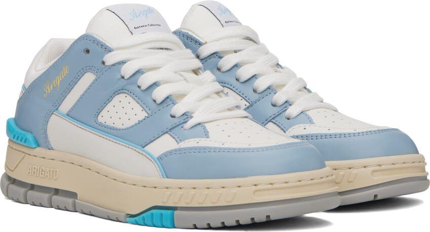Axel Arigato White  Blue Area Lo Sneakers - Picture 2