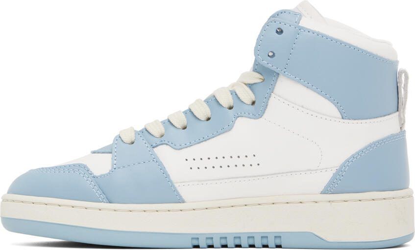 Axel Arigato White  Blue Dice Hi Sneakers - Picture 3