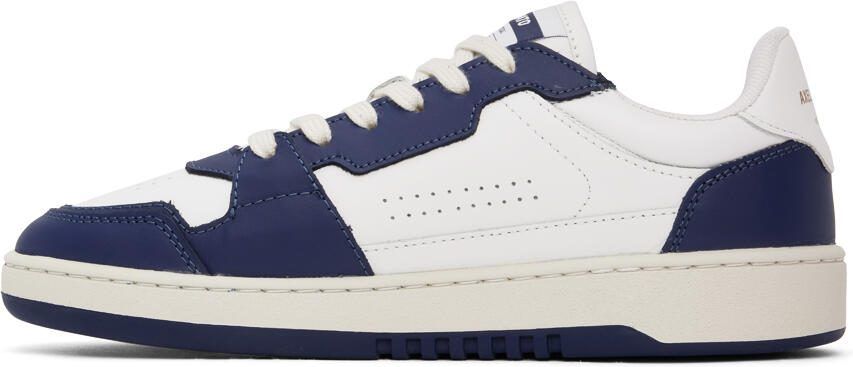 Axel Arigato White  Blue Dice Lo Sneakers - Picture 3