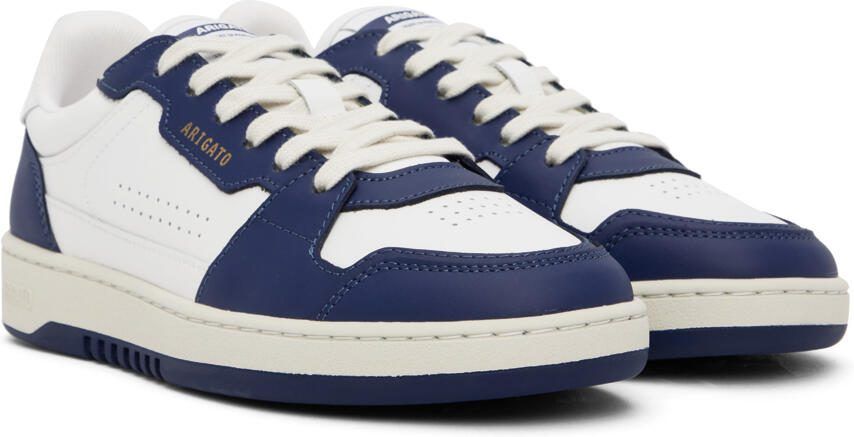Axel Arigato White  Blue Dice Lo Sneakers - Picture 2