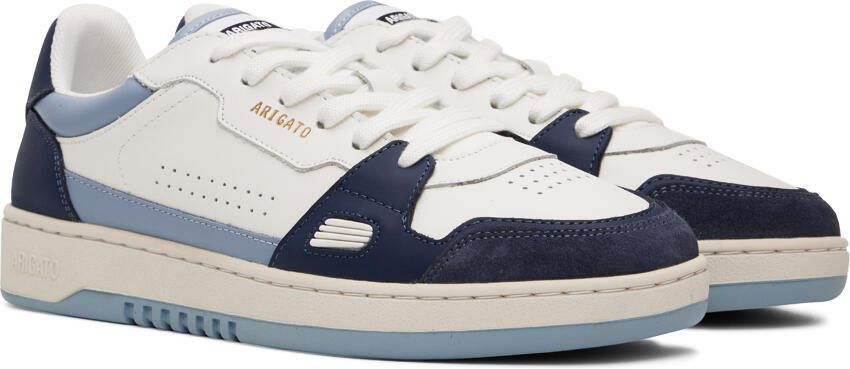 Axel Arigato White  Blue Dice Lo Sneakers - Picture 2