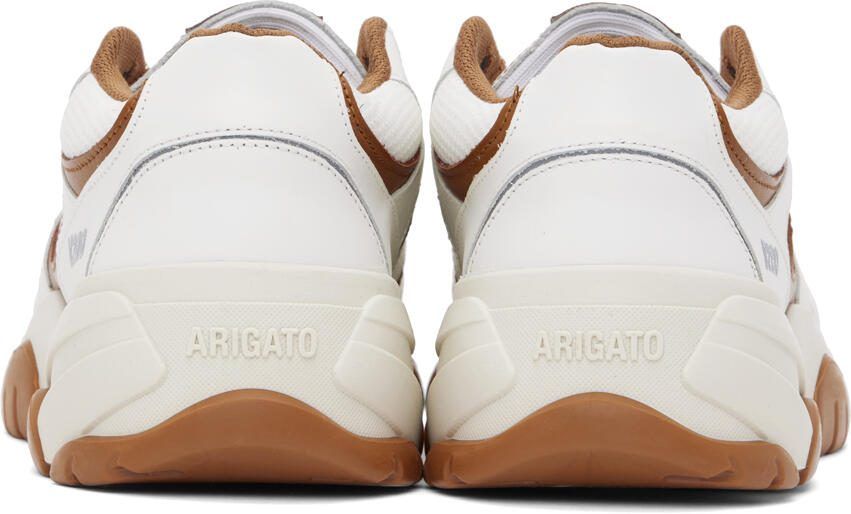 Axel Arigato White  Brown Catfish Lo Sneakers