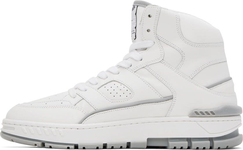 Axel Arigato White  Gray Area Hi Sneakers - Picture 3