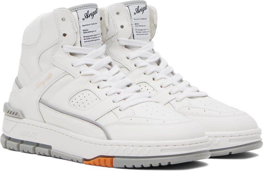 Axel Arigato White  Gray Area Hi Sneakers - Picture 2