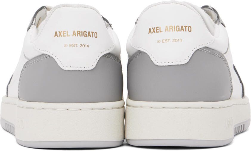 Axel Arigato White  Gray Dice Lo Sneakers