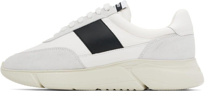Axel Arigato White  Gray Genesis Vintage Runner Sneakers - Picture 3