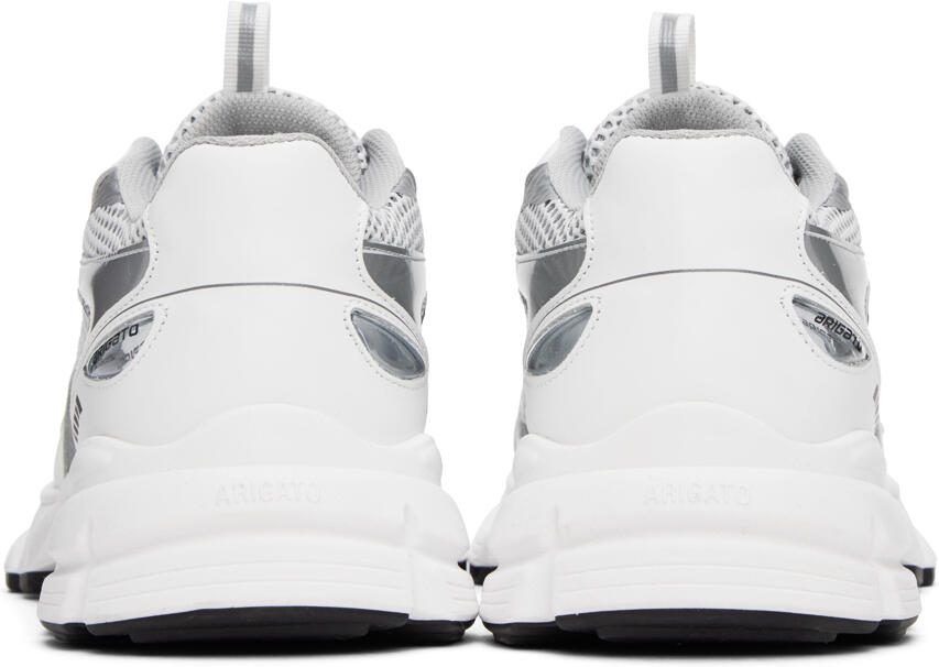 Axel Arigato White  Gray Marathon Runner Sneakers