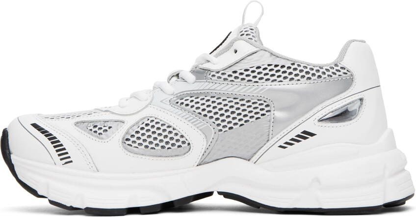 Axel Arigato White  Gray Marathon Runner Sneakers - Picture 3