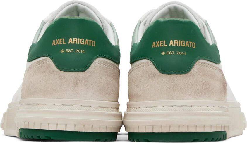 Axel Arigato White  Green Atlas Sneakers