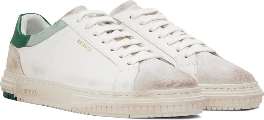 Axel Arigato White  Green Atlas Sneakers - Picture 2