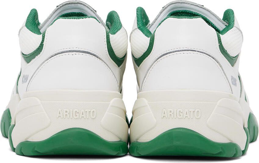 Axel Arigato White  Green Catfish Lo Sneakers