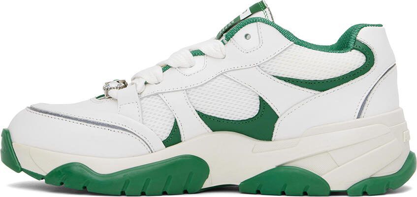 Axel Arigato White  Green Catfish Lo Sneakers - Picture 3