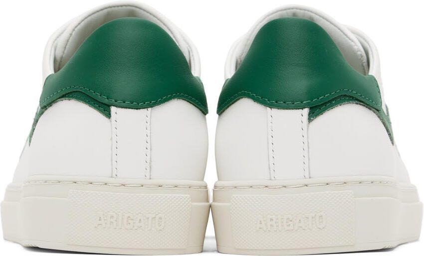 Axel Arigato White  Green Clean 90 Stripe Bee Bird Sneakers - Picture 7