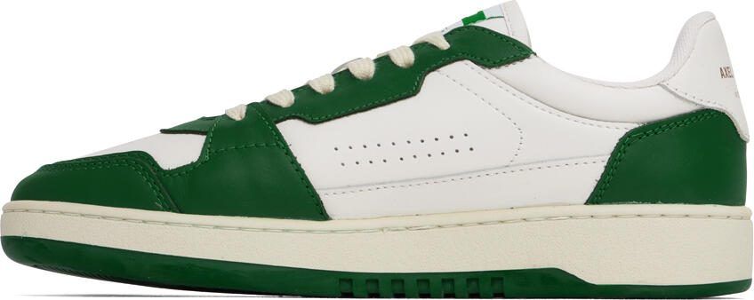Axel Arigato White  Green Dice Lo Sneakers - Picture 3