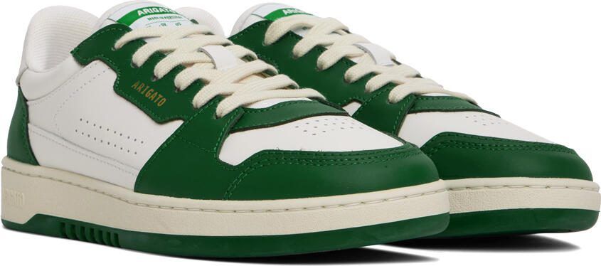 Axel Arigato White  Green Dice Lo Sneakers - Picture 2