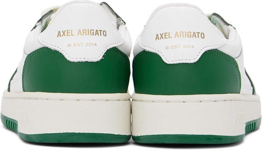 Axel Arigato White  Green Dice Lo Sneakers