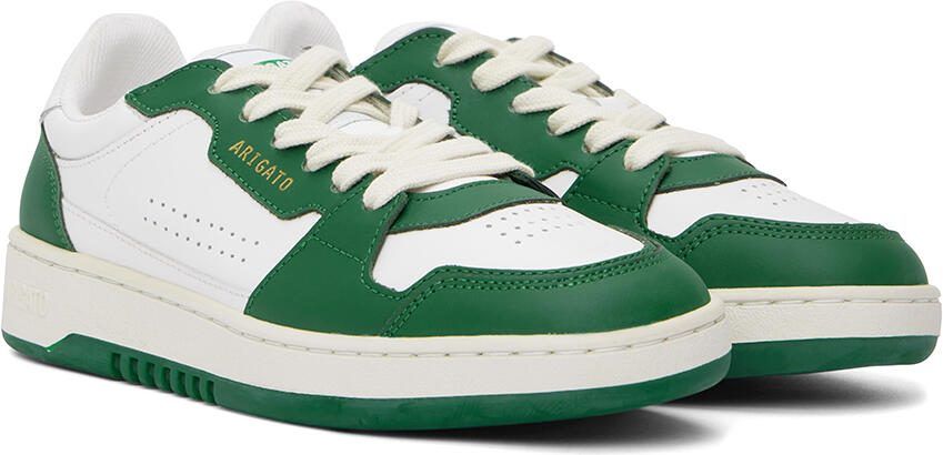 Axel Arigato White  Green Dice Lo Sneakers - Picture 2