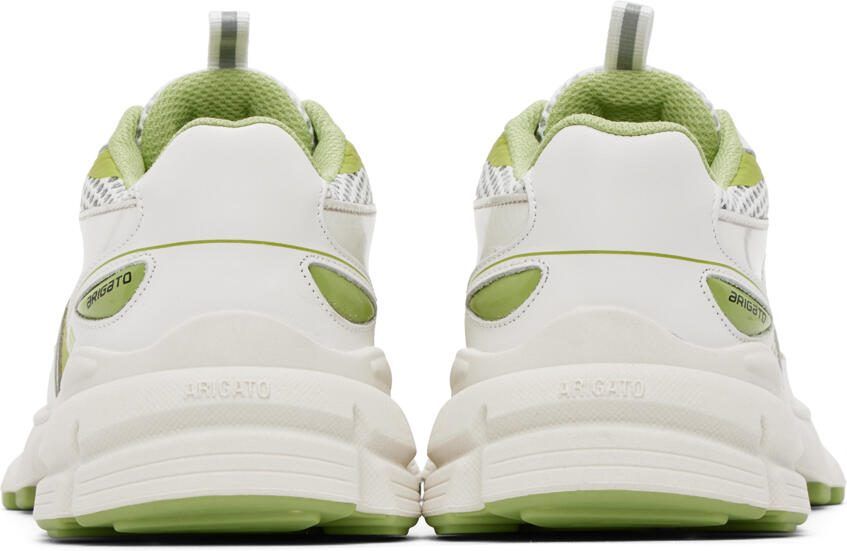 Axel Arigato White  Green Marathon Runner Sneakers