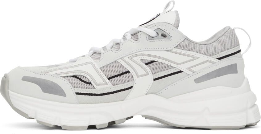 Axel Arigato White  Grey Marathon R-Trail Sneakers - Picture 4