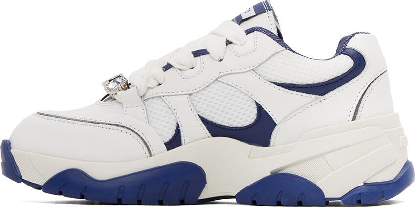 Axel Arigato White  Navy Catfish Lo Sneakers - Picture 3