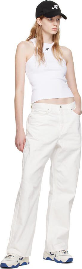 Axel Arigato White  Navy Catfish Lo Sneakers - Picture 4