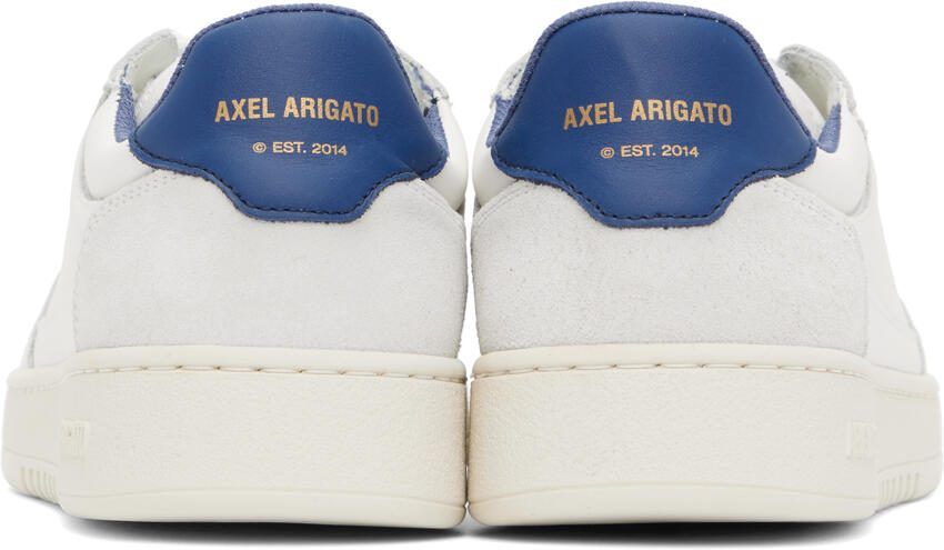 Axel Arigato White  Navy Dice Lo Sneakers