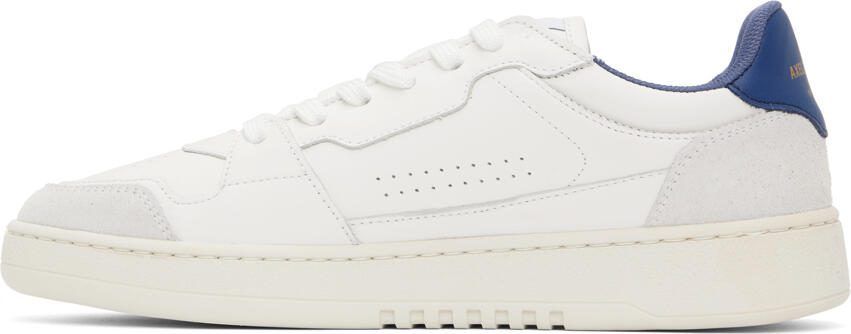 Axel Arigato White  Navy Dice Lo Sneakers - Picture 3
