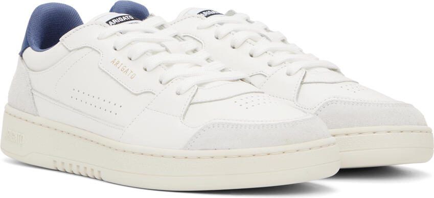 Axel Arigato White  Navy Dice Lo Sneakers - Picture 2